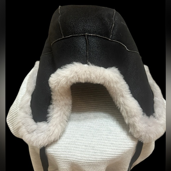 Overland B-3 Sheepskin Aviator Hat - Picture 11 of 15